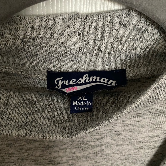 Freshman 1996 Sleeveless Gray Sweater - Picture 2 of 3